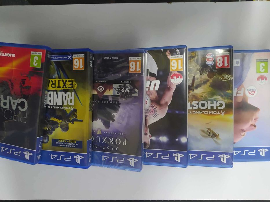 Zestaw 6 gier PS4
