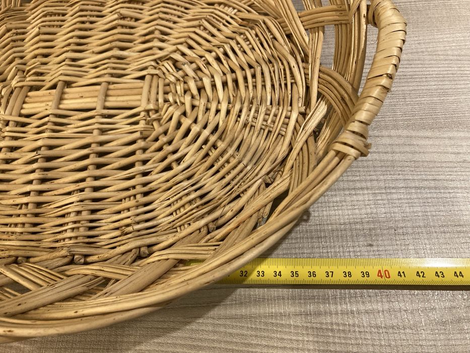 Cesto vime como novo