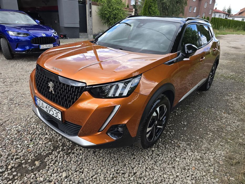 Peugeot 2008 Peugeot 2008 GT Line, najbogatsza wersja, piękny kolor, stan idealny!