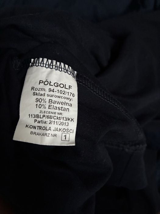 Półgolf policja - 2 sztuki 94-102/176