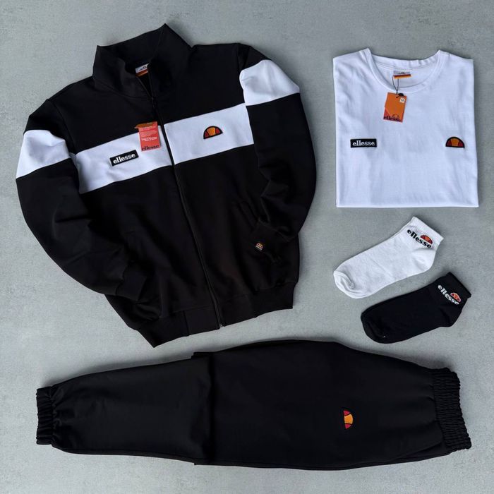 Чоловічий спортивний костюм еліс набір Ellesse [3в1] [S,M,L,XL,XXL]