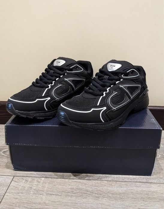 Кросівки Christian Dior b30 BLACK / чорні крістіан діор b30 нові 41