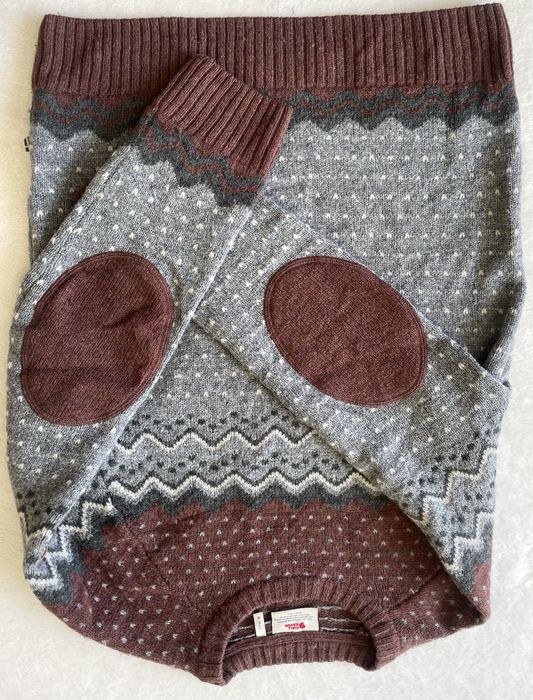 Fjallraven Ovik - Ciepły wełniany sweter męski M