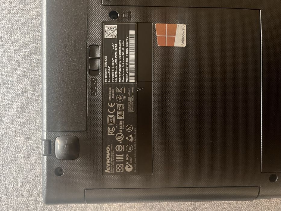 LENOVO G50-45 / AMD E1-6010 — 8GB RAM + 1TB