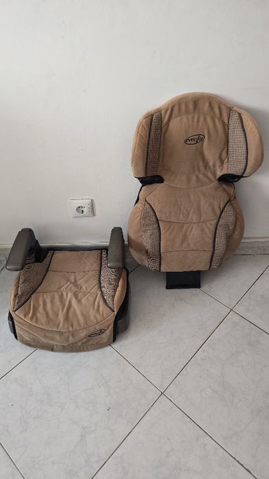 Cadeira auto Evenflo/assento elevatório com encosto grupo 2/3