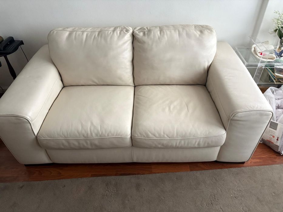 Sofá de pele Divani & Divani