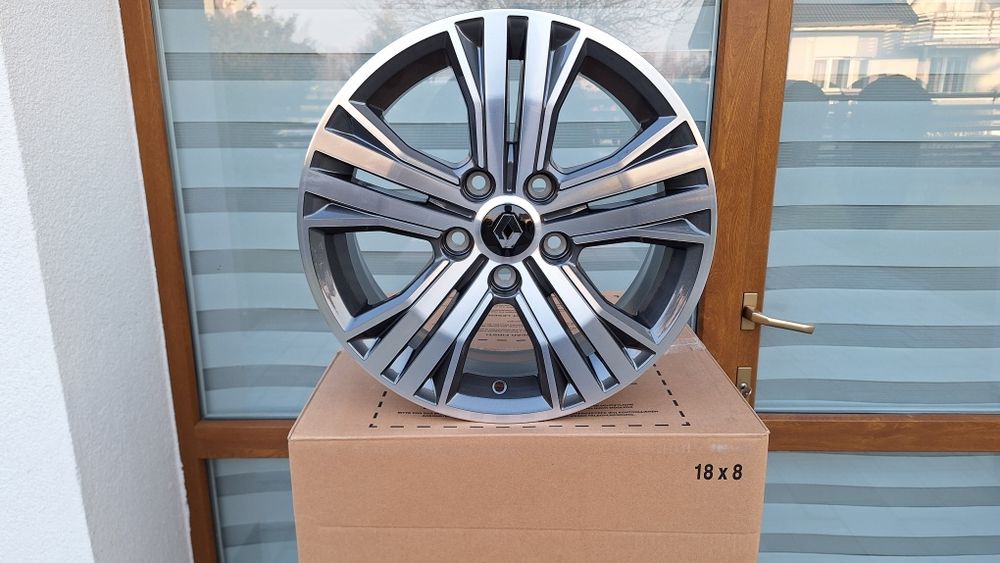 Nowe Alufelgi 5x114,3 R16 Renault Trafic Vivaro Megane IV Captur II