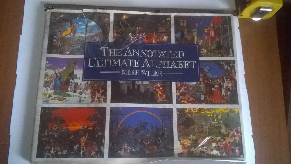 Английский алфавит. The Annotated Ultimate Alphabet by Wilks, Mike