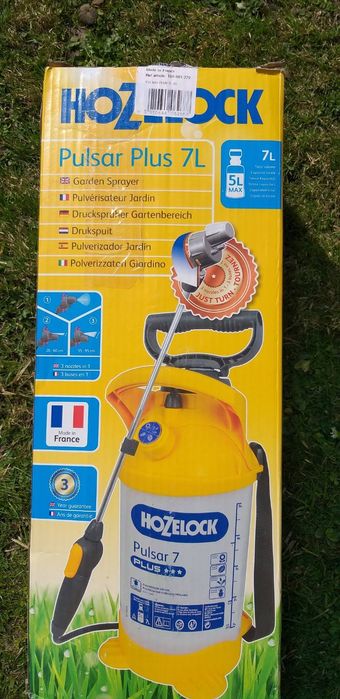 Обприскувач HoZelock Pulsar Plus 7 л Франція.