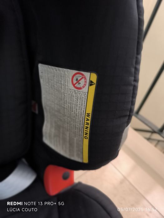 Cadeira rear facing britex multi tech 3