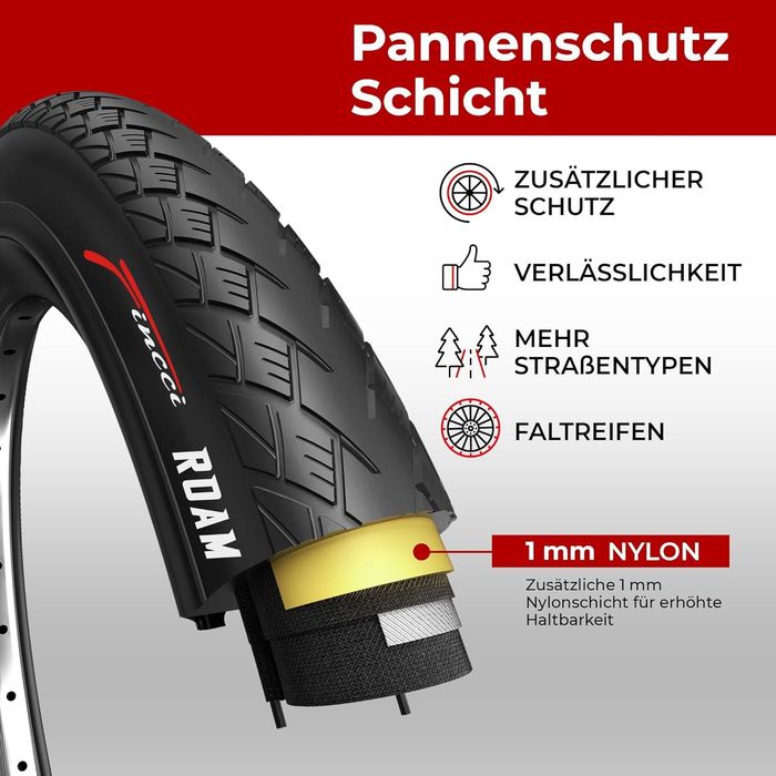 Opony rowerowe Fincci 700 x 35c para opon 28 cali
