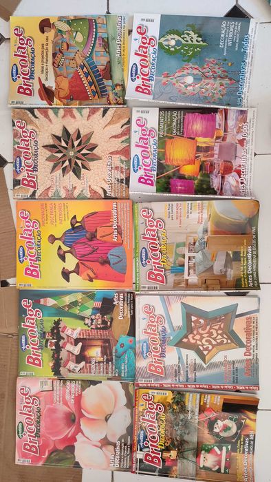 Lote 27 Revistas Bricolage e Decoração