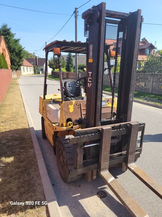 Wózek widłowy TCM FD30 diesel 3T przesów boczny