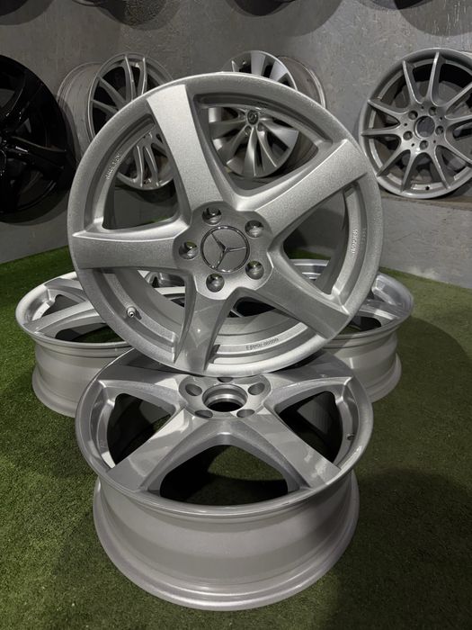 Диски титани 5:112r17 Mercedes Volkswagen Audi Нові Комплект Оригінал