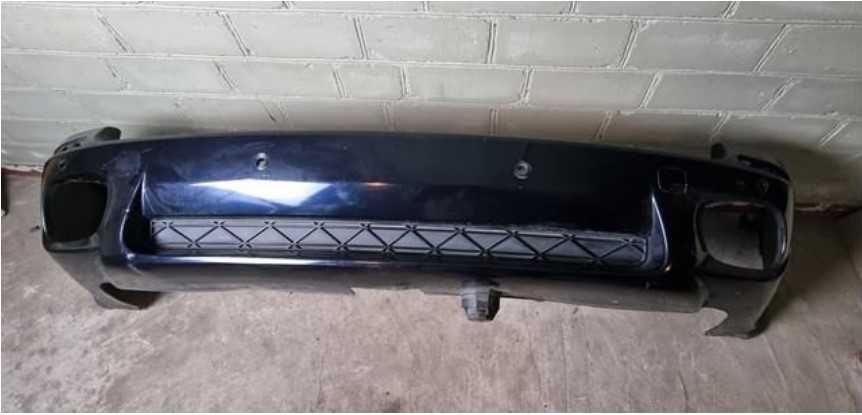 Бампер задній темносиній  BMW X5 E70 2007-2013 оригінал