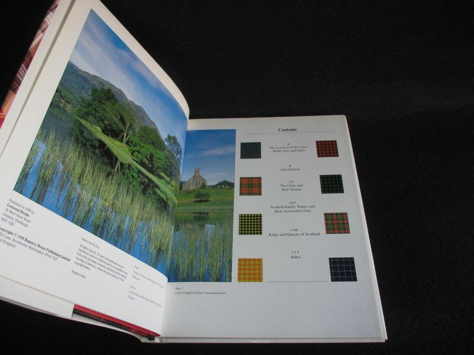 Livro Clans and Tartans of Scotland Neil Grant