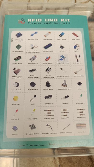 Обучающий набор програмирования Arduino Starter на базе Uno R3 ардуино