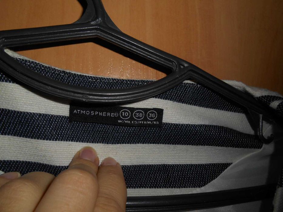 короткий піджак болеро піджачок 44 розмір в смужку