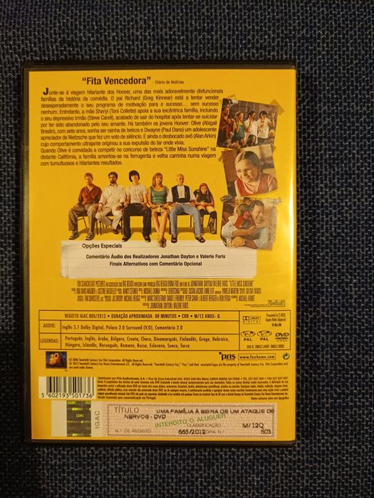 DVD filme "Uma Família à Beira de um Ataque de Nervos" (portes grátis)