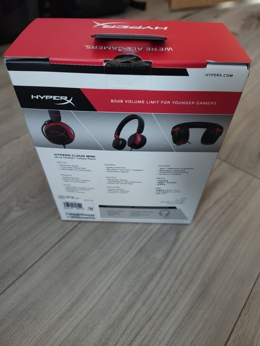 Słuchawki HyperX Cloud Mini Nowe