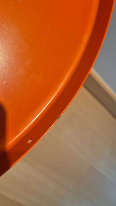 Mesa de apoio IKEA GLADOM (Laranja) - Ideal para decoração