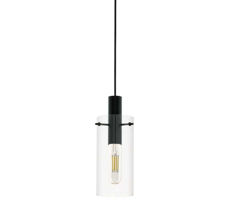 Lampa wisząca żyrandol szkło metal E27 Eglo MONTEFINO