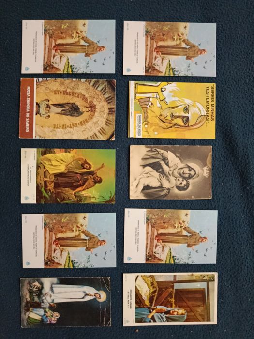 Lote de Pagelas e Imagens de Calendários de Bolso