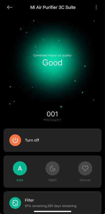 Purificador Xiaomi Mi Air Purifier 3C