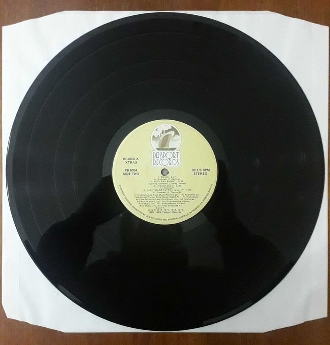 Brand X disco de vinil "Xtrax"
