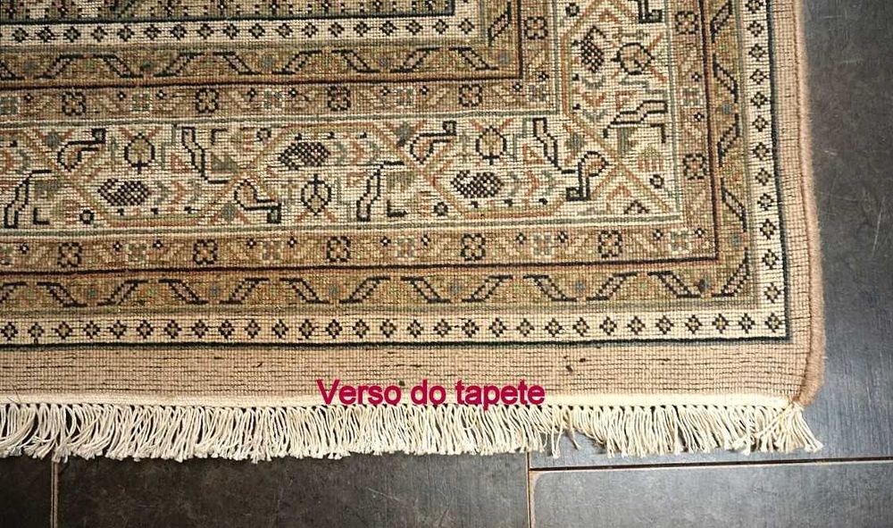 Tapete Oriental Persa SAROUGH MIR - lã, manual, nós finos, 200cmx141cm