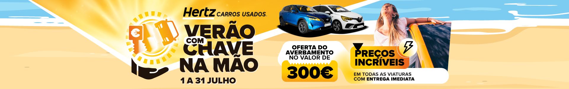 Hertz Carros Usados top banner