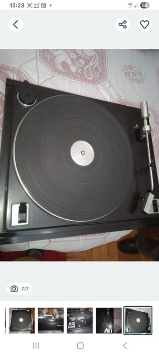 Gira discos Grundig