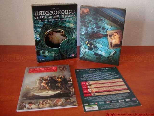 Underground DVD Digipak Edição colecionador - França