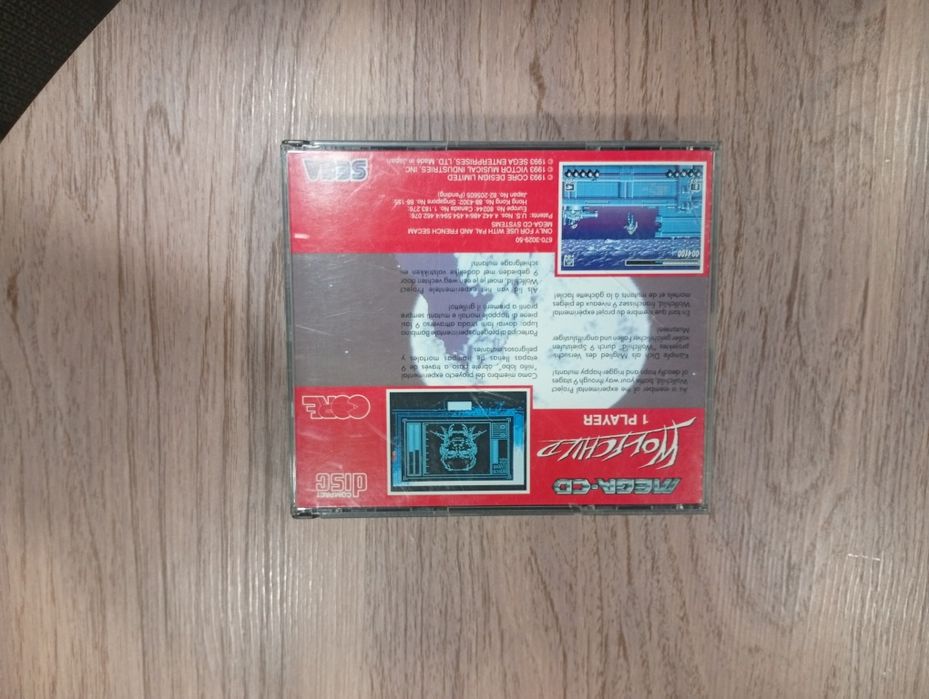 Wolfchild Sega Mega CD Completo