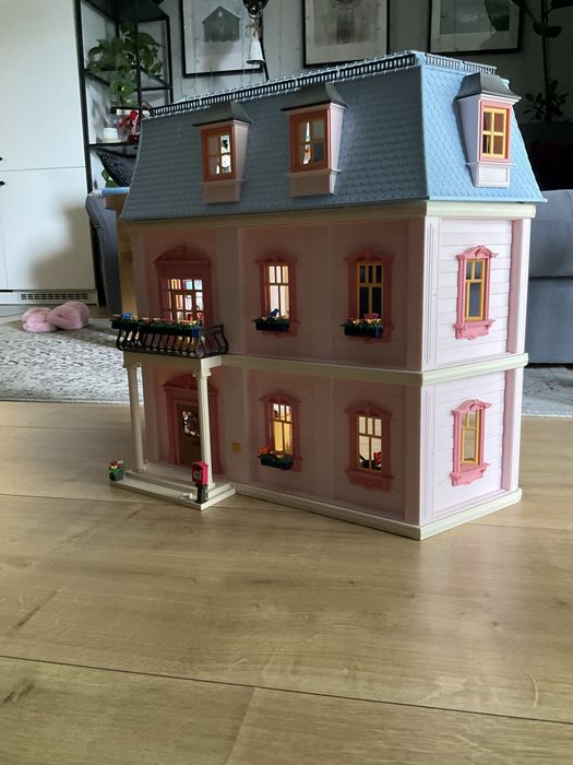 Playmobil duzy domek umeblowany