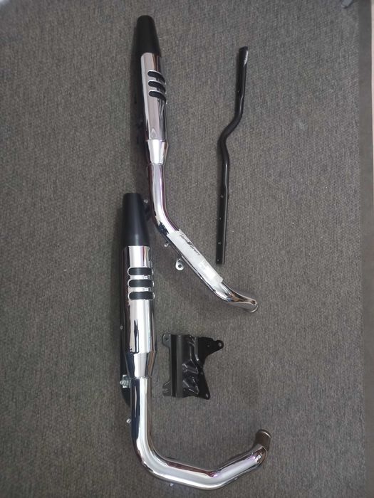 Sistema de escape Harley Davidson 883 Sportster 1200 como novo.