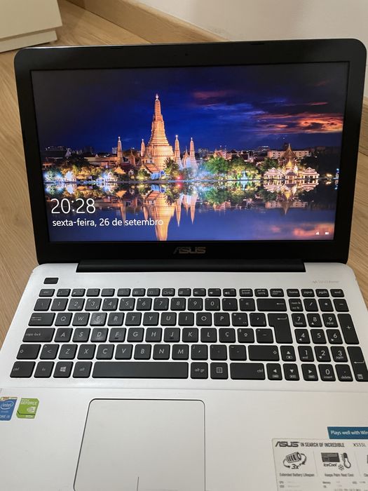 Portatil asus preto x555L i5