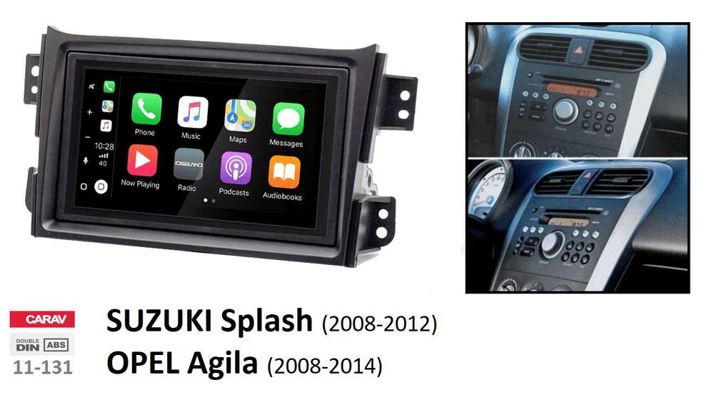 (NOVO) Rádio 2DIN • Suzuki ALTO / SX4 / SPLASH • Android [4+64GB]