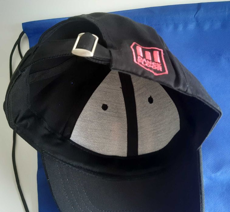 Boné Chapéu Cap Preto Rosa + Saco Mochila Novos Dance Floor