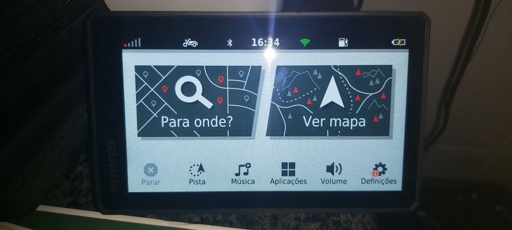 Garmin XT, novo, capa protetora e adaptador c/segurança para BMW