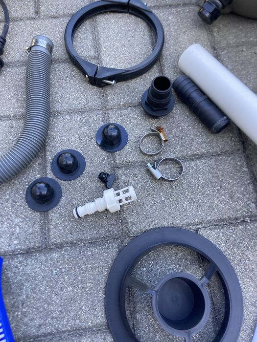 Filtro de areia para pescina