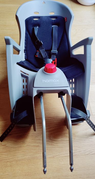 Hamax siesta fotelik rowerowy + adapter