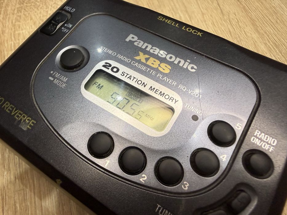 Walkman Panasonic RQ-V203 AM/FM Odtwarzacz kaset radio