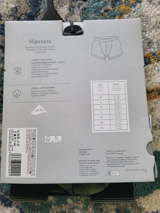 Bokserki f&f XS nowe