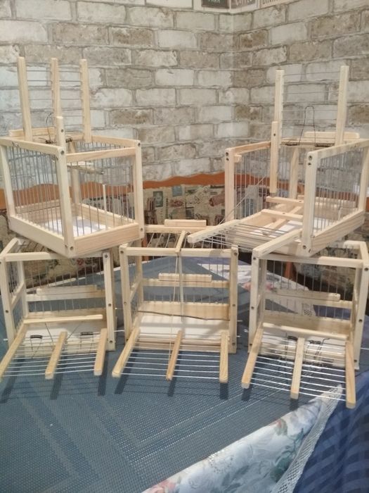 Клетка для птиц ручная работа