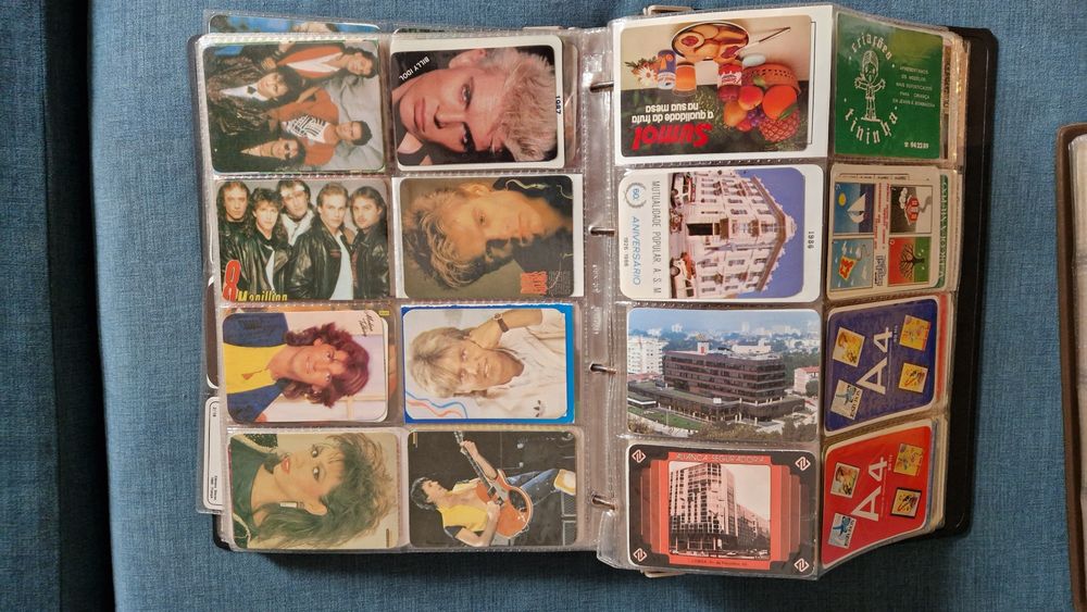 Calendários de colecção dos anos 80