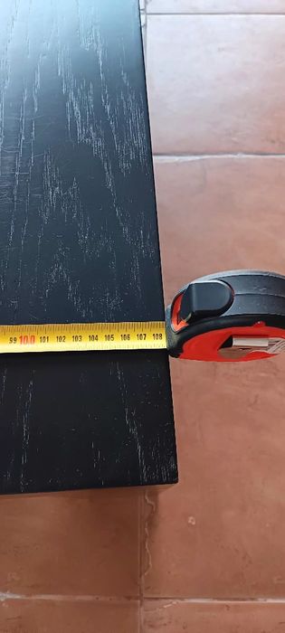 Mesa centro grande preta