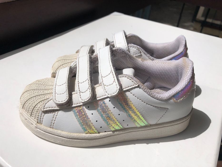 ADIDAS ORIGINALS
SUPERSTAR CF C - Branco / Prateado 28 1/2