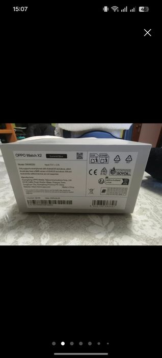 Smartwatch OPPO Watch X2 Summit Blue