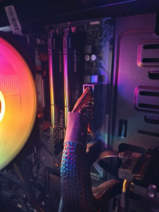 Мощный ПК: Ryzen 7 5700G, 32ГБ ОЗУ, SSD, БП 750W